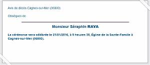 SERAPHIN RAYA - 000000